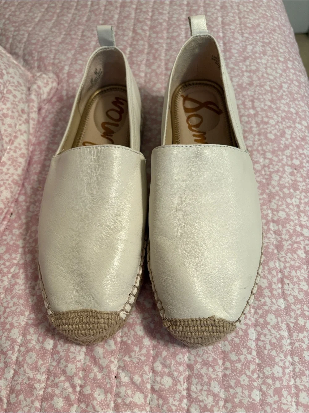 Sam Edelman leather espadrille